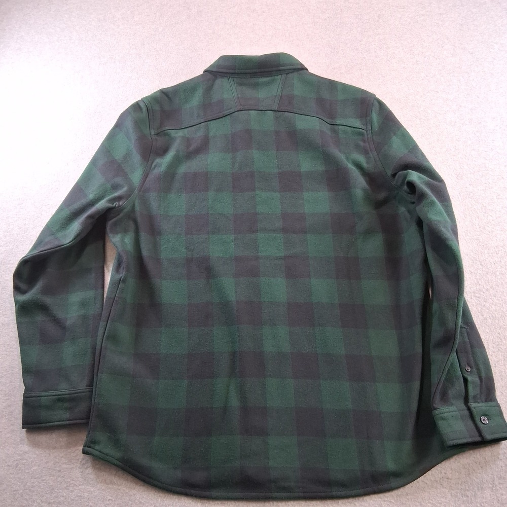 Oakley Flannel Bear Cozy Men XXL Green Buffalo Plaid Fleece Lined FOA402577 - Picture 5 of 10